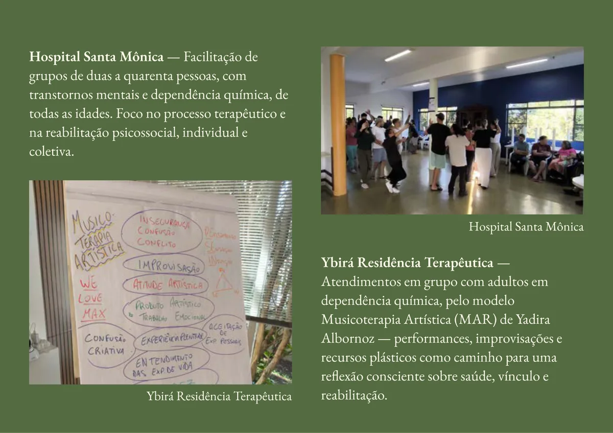 Galeria do projeto Vinícius Hirata — Musicoterapeuta, Músico e Educador Musical