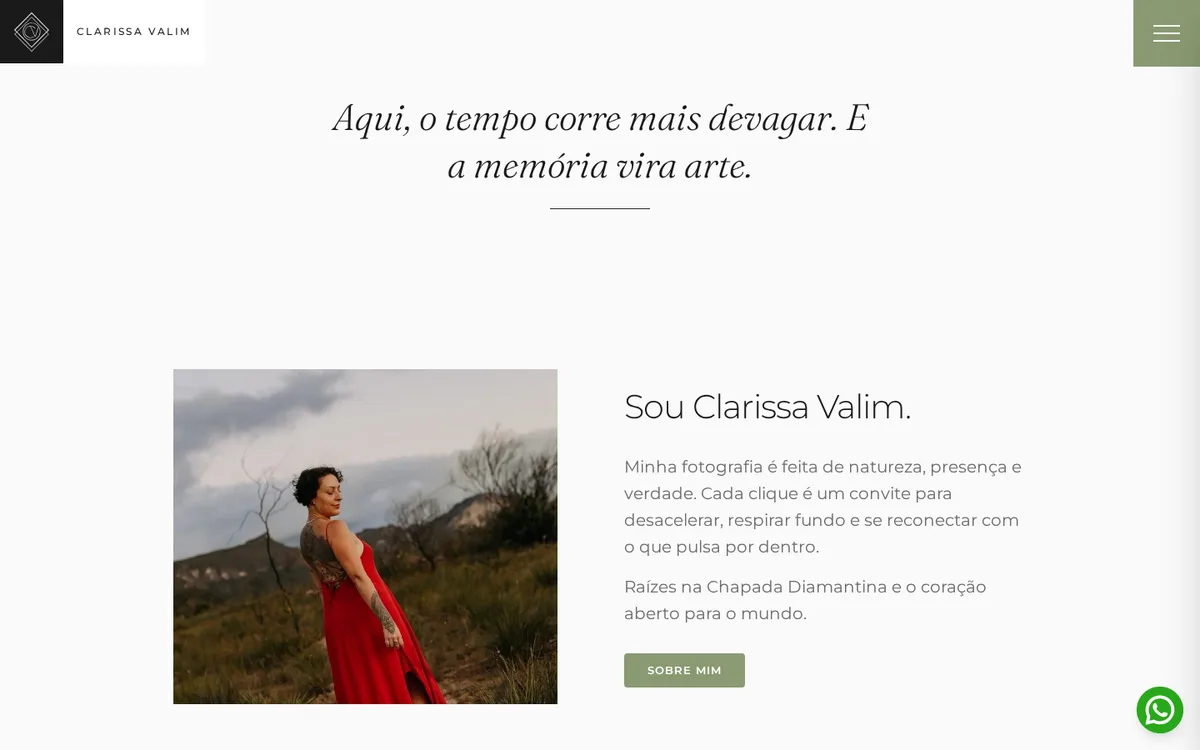 Galeria do projeto Clarissa Valim — Fotografia na Chapada Diamantina