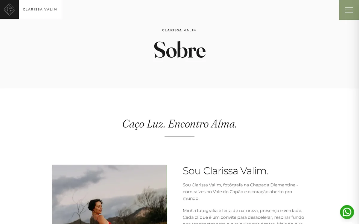 Galeria do projeto Clarissa Valim — Fotografia na Chapada Diamantina