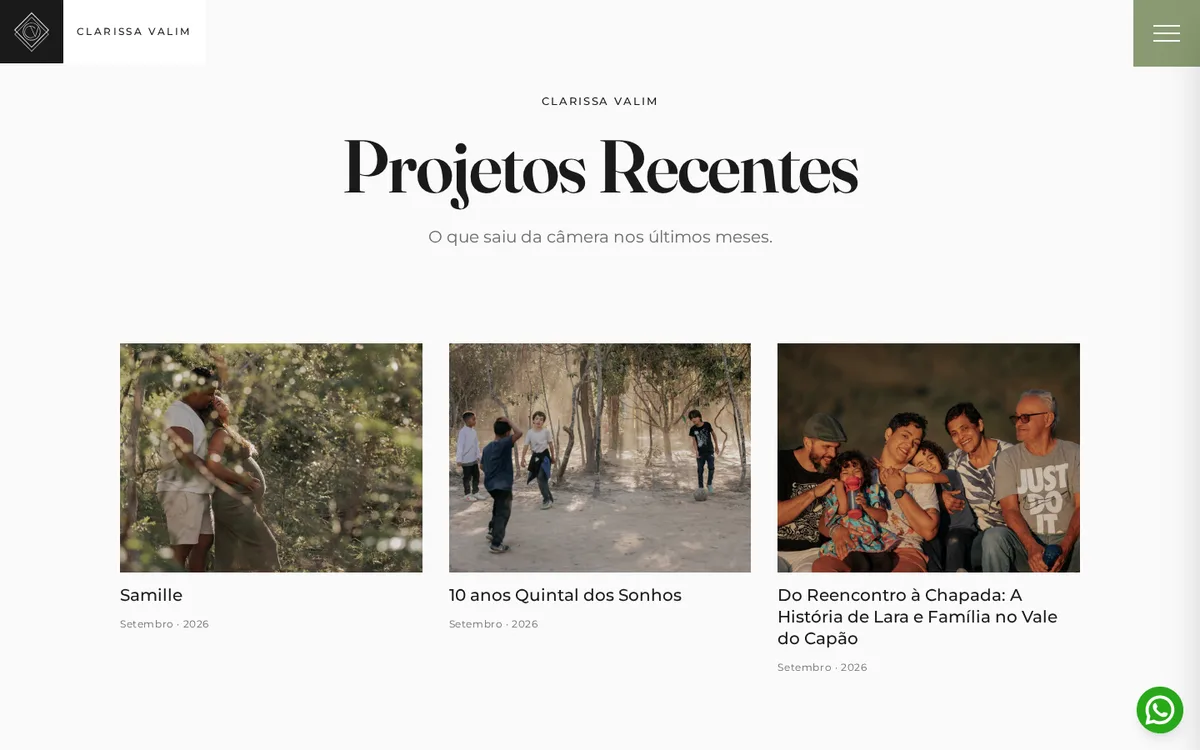 Galeria do projeto Clarissa Valim — Fotografia na Chapada Diamantina
